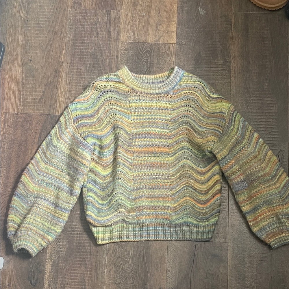 Universal Thread Multicolor Crew Neck Sweater